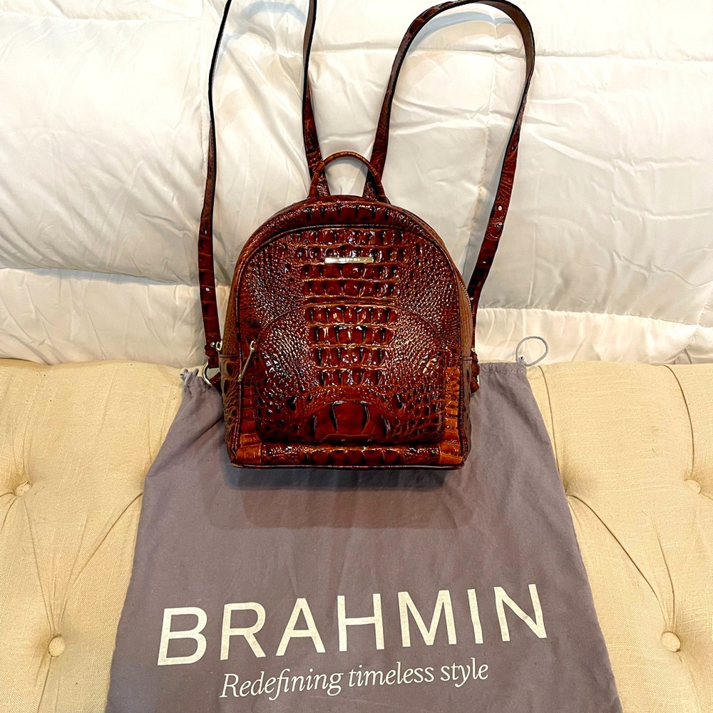 Brahmin Pecan Backpack